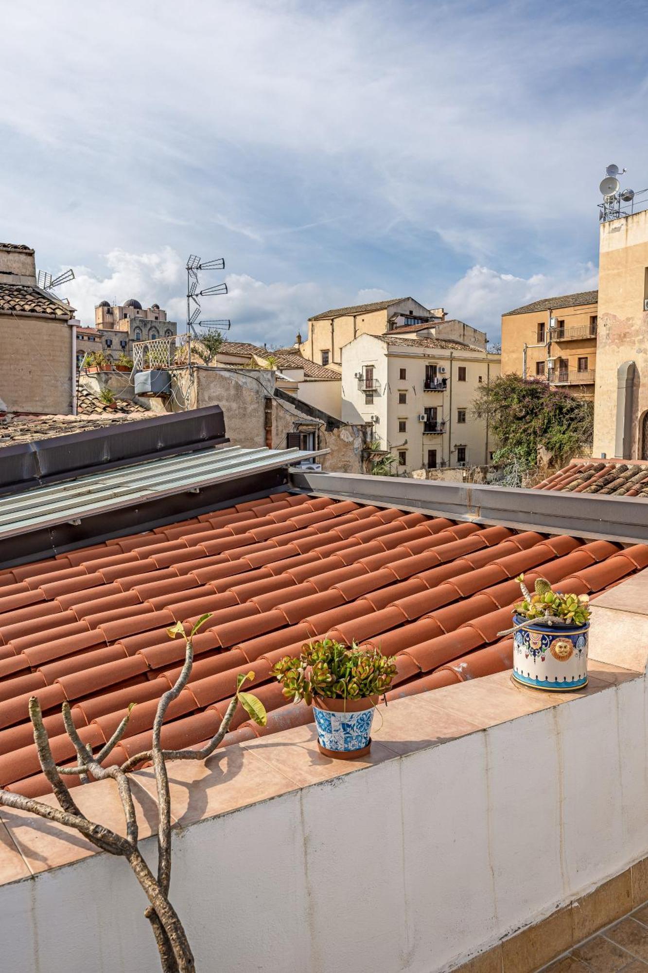 Sofia'S Apt Loft Incantevole Con Terrazza Privata 팔레르모 외부 사진