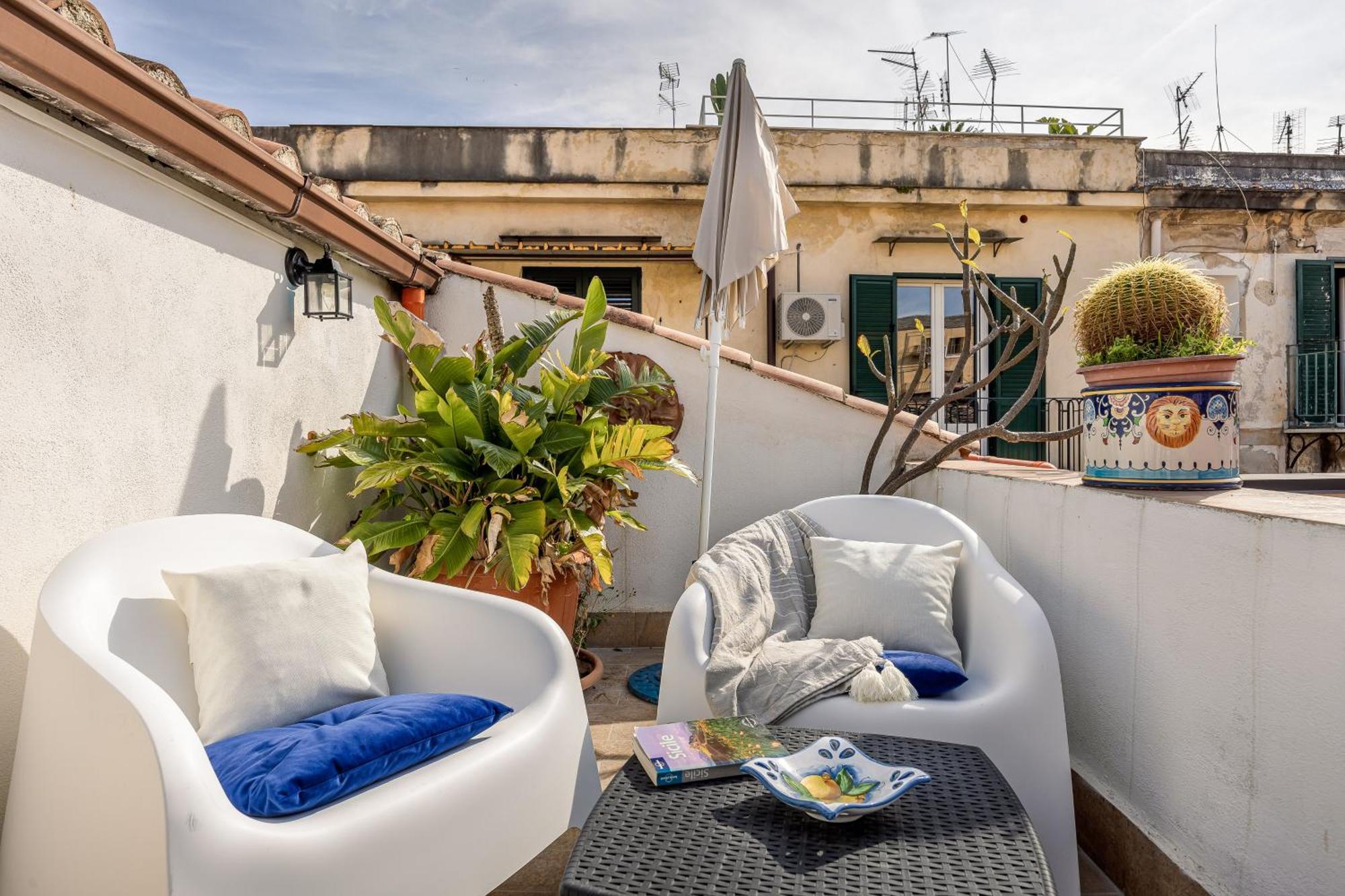 Sofia'S Apt Loft Incantevole Con Terrazza Privata 팔레르모 외부 사진