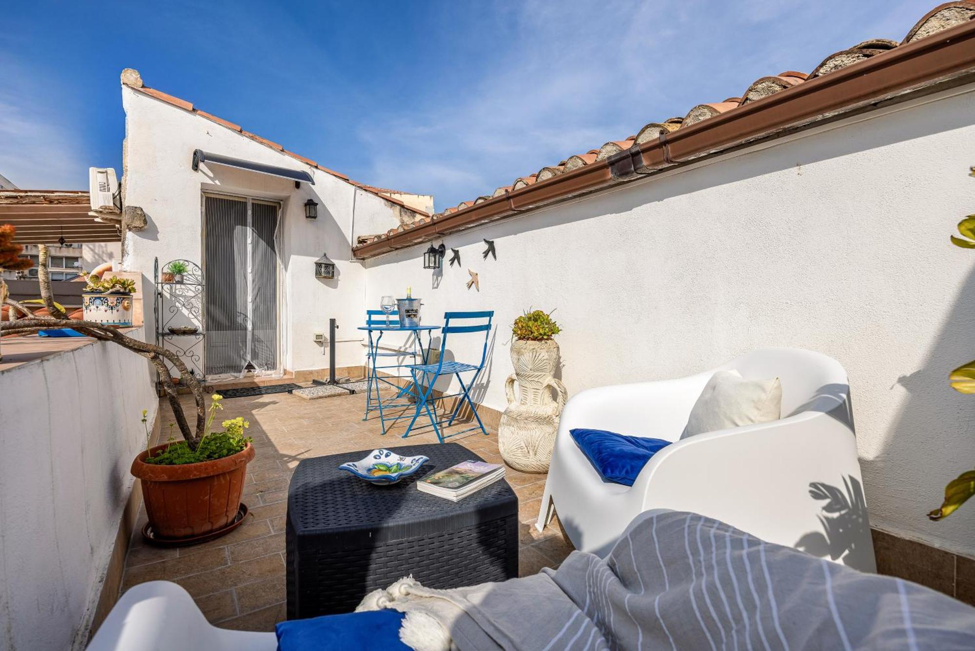 Sofia'S Apt Loft Incantevole Con Terrazza Privata 팔레르모 외부 사진